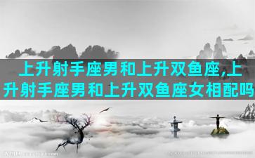 上升射手座男和上升双鱼座,上升射手座男和上升双鱼座女相配吗