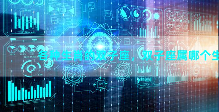 各种生肖的双子座，双子座属哪个生肖